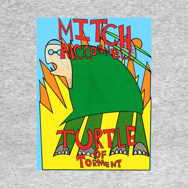 Mitch McConnell: Turtle Of Torment by Second Wave Apparel